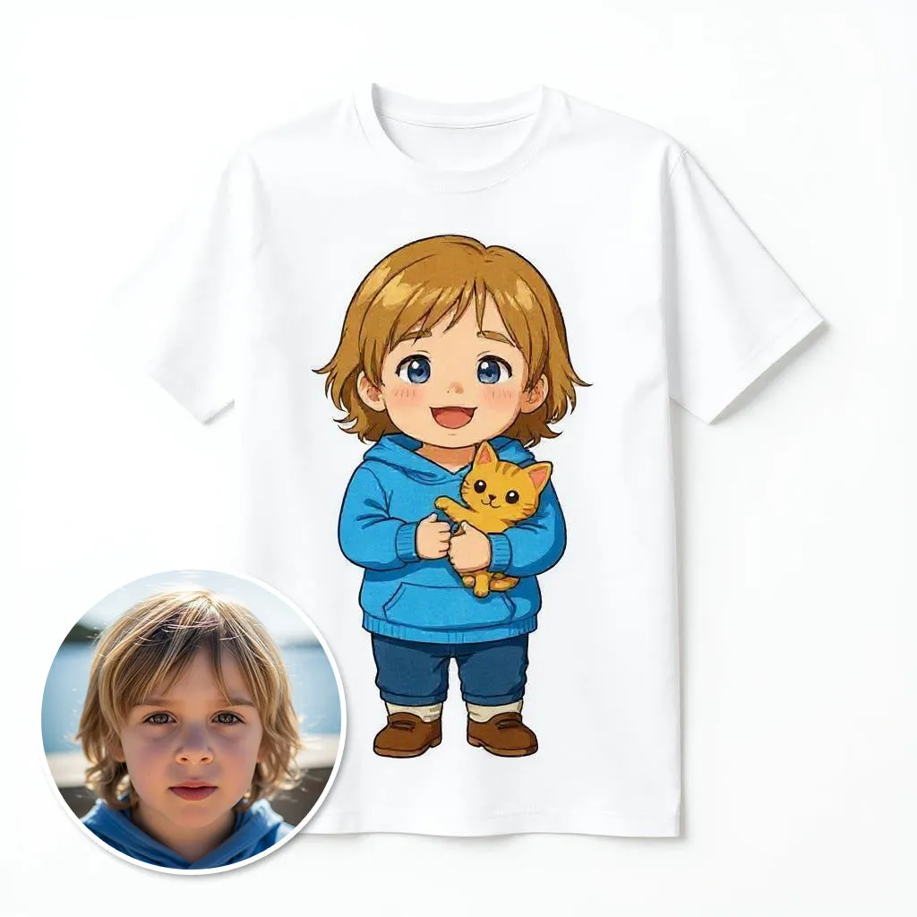 My Kitten Bestie - Custom Photo T-shirt