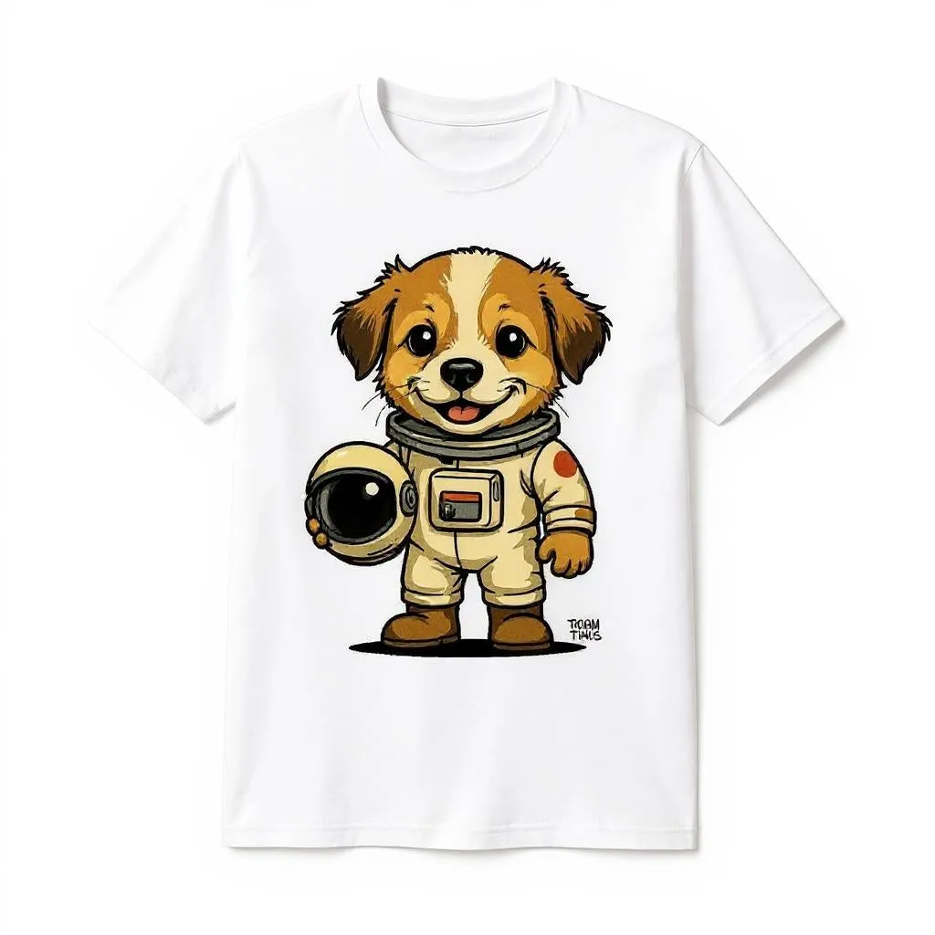 The Space Cadet - Custom Photo T-shirt