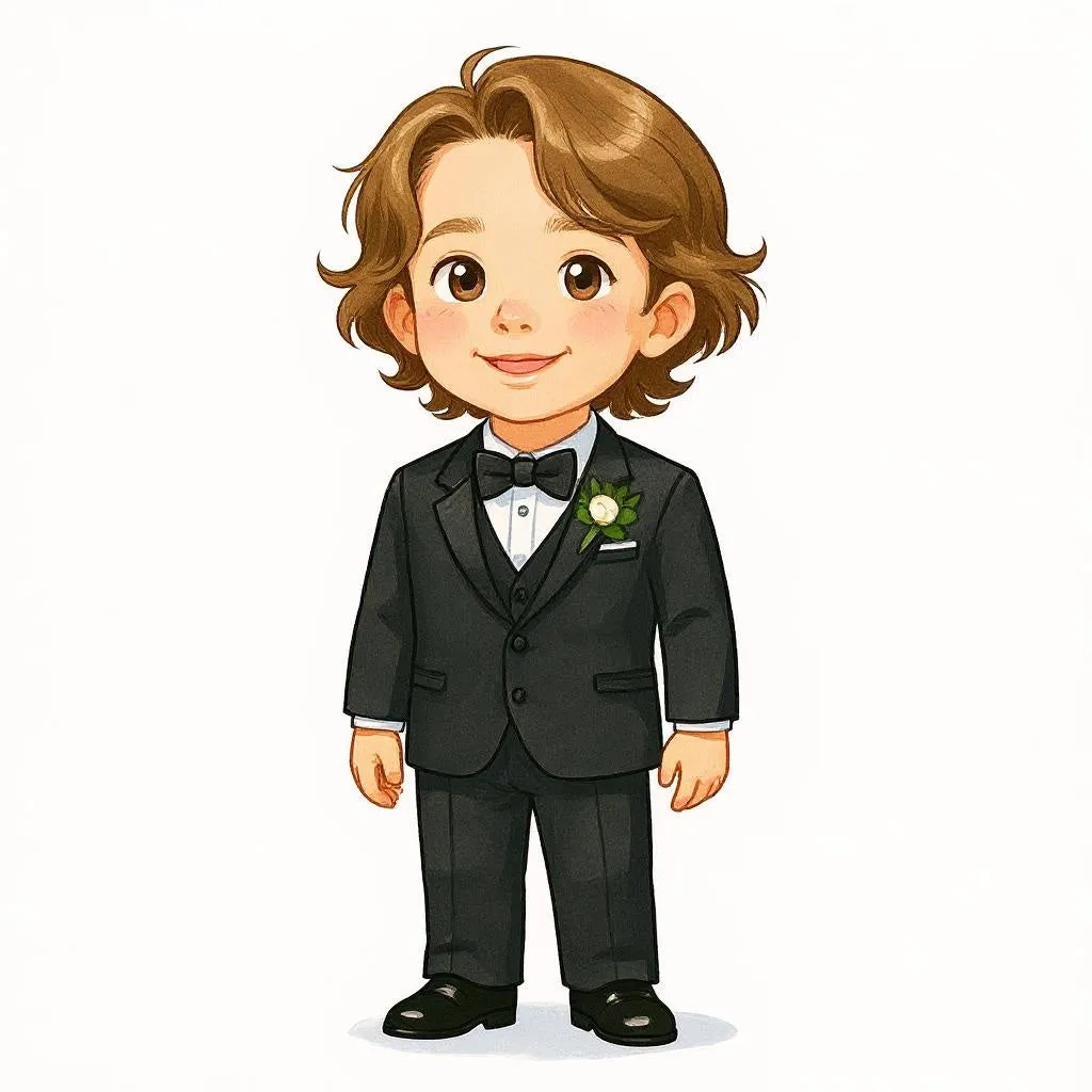 The Best Man - Custom Pet or Person Portrait Photo Sticker