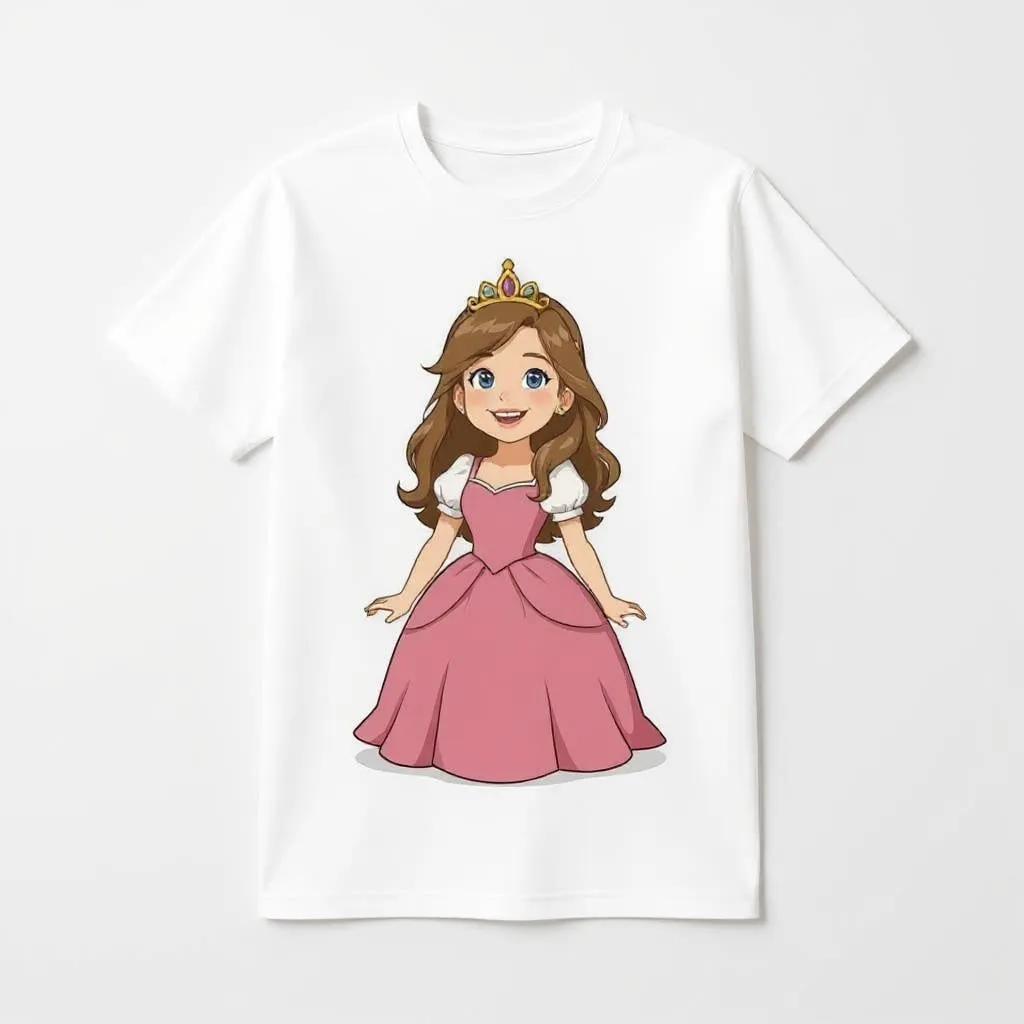 The Crown Princess - Custom Photo T-shirt