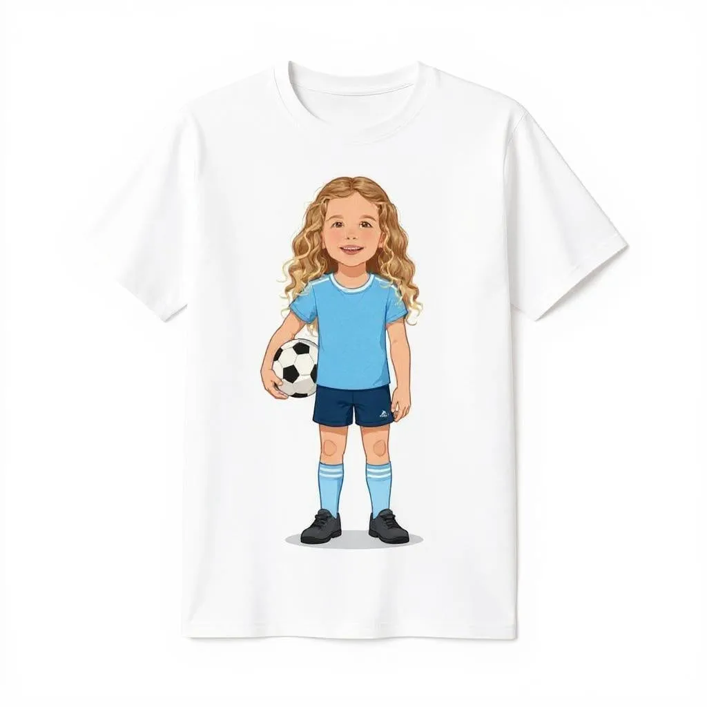 The Goal Getter - Custom Pet or Person Soccer Photo T-shirt